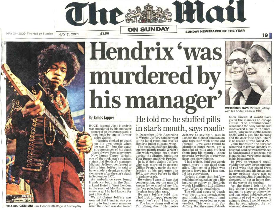 Jimi Hendrix Murdered The Music Industry Ultimately